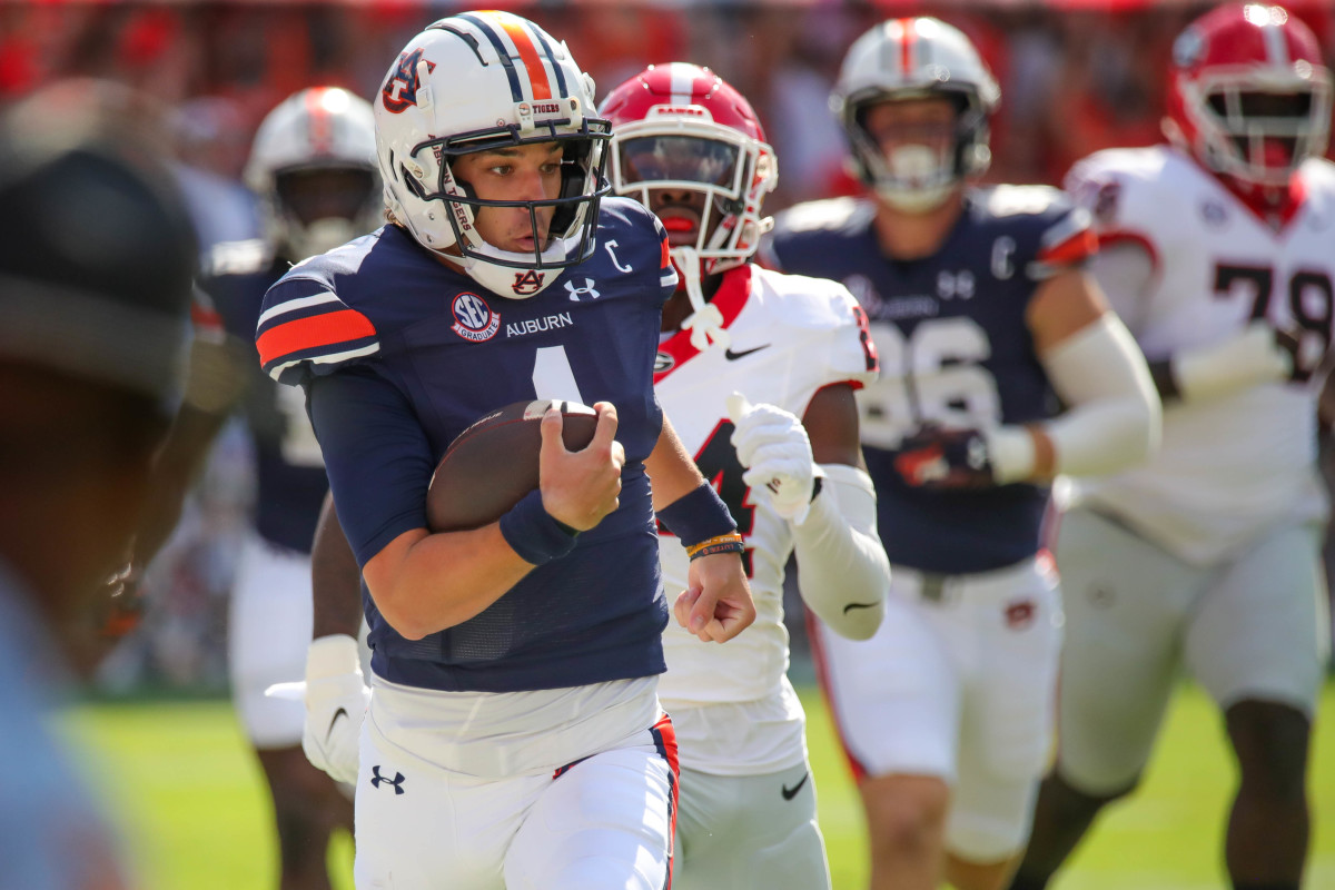 Payton Thorne vs Georgia Eric Starling/Auburn Daily 